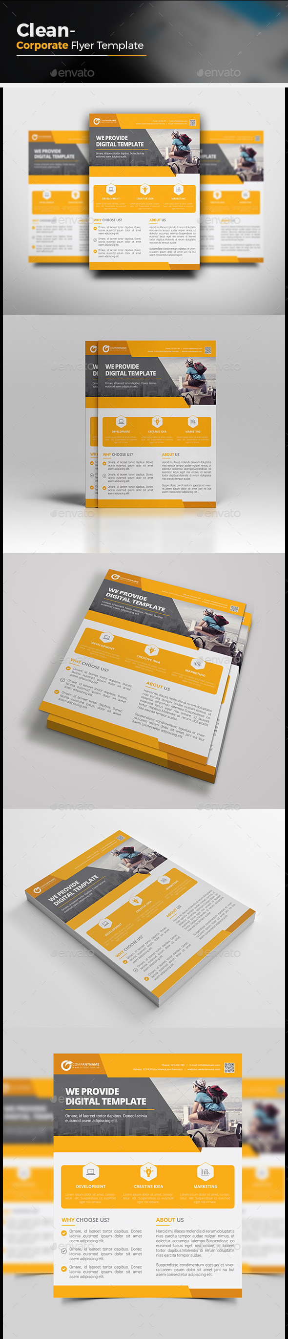 Corporate Flyer Template - Corporate Flyers