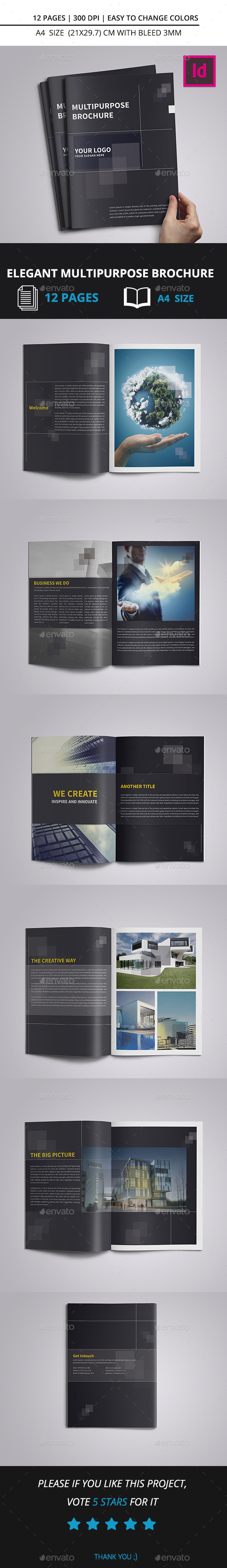 Elegant Multipurpose Brochure 2016 - Corporate Brochures