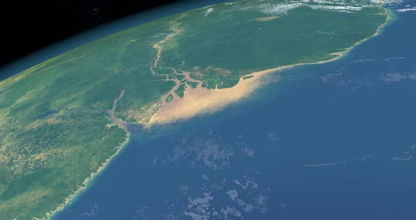 Amazon River in Planet Earth alt