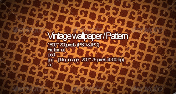 Vintage Wallpaper - Patterns Backgrounds