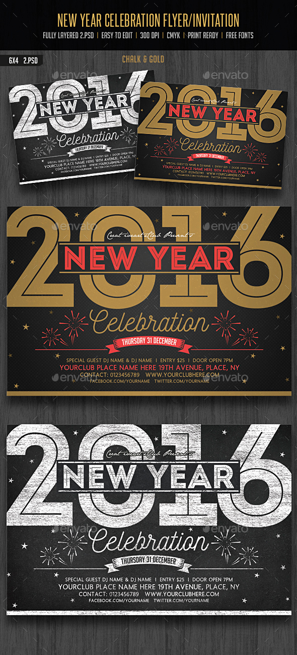 New Year Celebration - Clubs & Parties Events