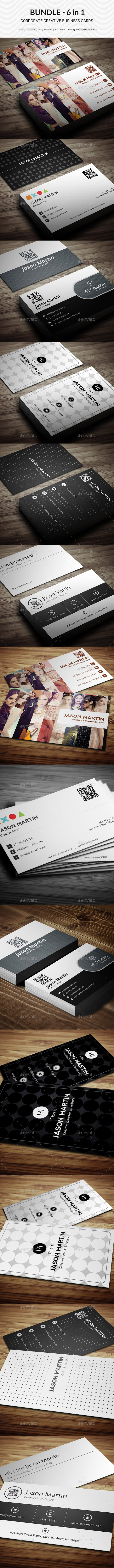 Bundle - Creative Business Cards - B3 - Creative Business Cards