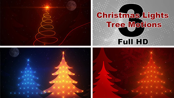 Christmas Lights Tree Motions Pack