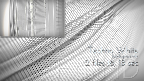 Techno White Motion Back alt