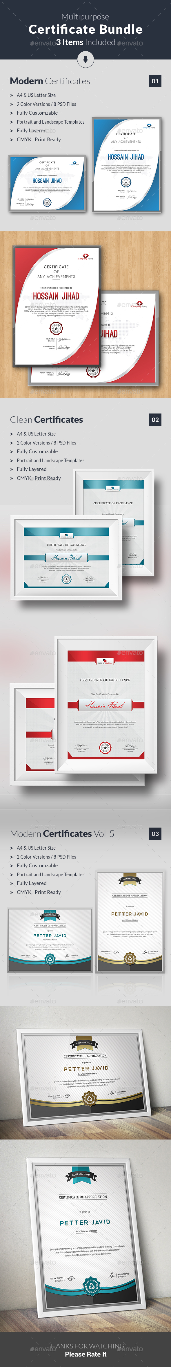 Certificate - Certificates Stationery