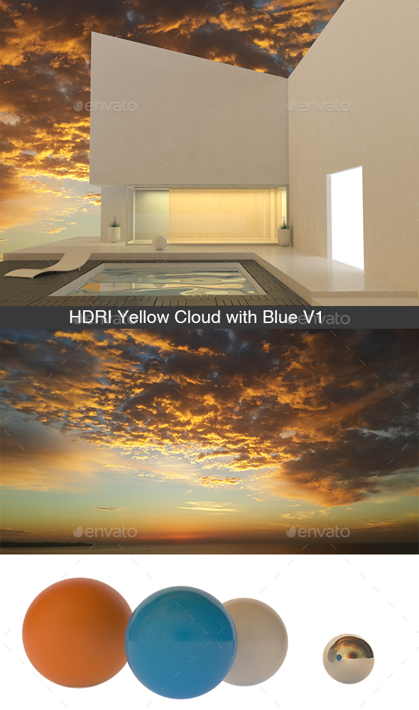 Yellow Cloud with - 3Docean 13839460