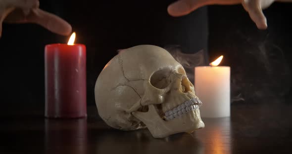 Dark Spell with a Skull alt