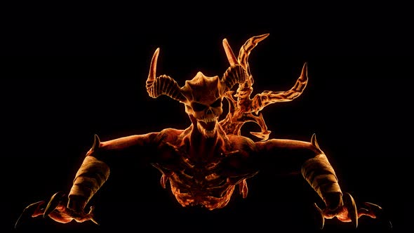 The Hell Creature VJ Loop alt