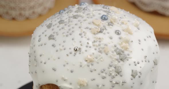 Glaze And Filling For Easter. Easter Decoration alt