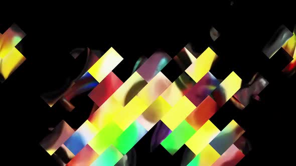 Vibrant Geometric Grid Design Digital Rendering alt