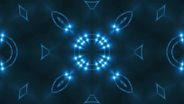 Blue Fractal Lights alt