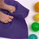 Prevention of Children's Flat Feet and Hallux Valgus Exercises with Tissue and Massage Balls
