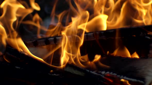 Hot As Inferno Flame Concept, Abstract Beautiful Fire Texture with Flakes of Spark alt