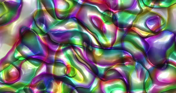 Abstract animation. Liquid background. Beautiful digital painting movie.Abstract texture