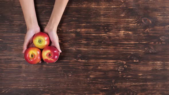 Invisible Person Arms with Apple alt