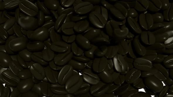 3D Coffee Grains