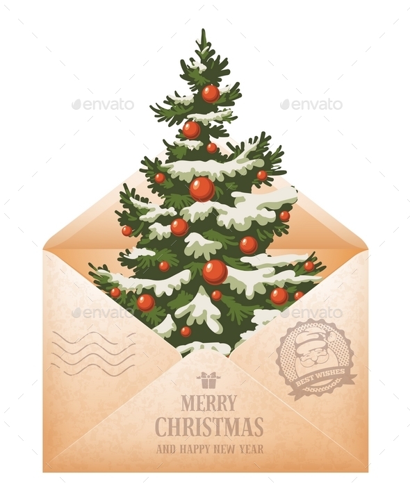 Mail Christmas Card - Christmas Seasons/Holidays