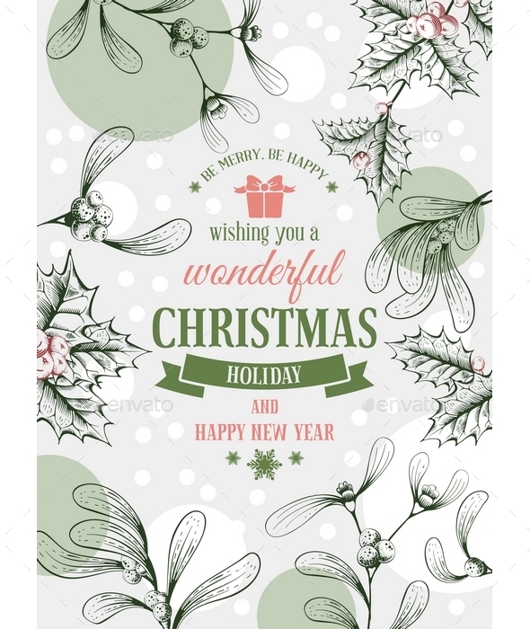 Merry Christmas Card - Christmas Seasons/Holidays