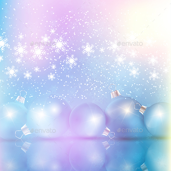 Retro Christmas Background - Christmas Seasons/Holidays