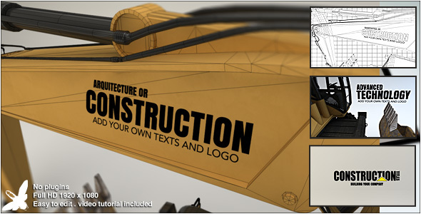 Construction Titles - VideoHive 13842324