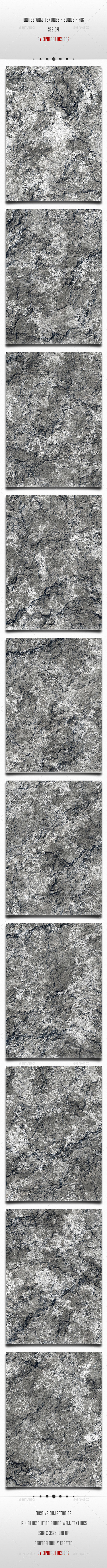 Grunge Wall Textures - Buenos Aires - Industrial / Grunge Textures