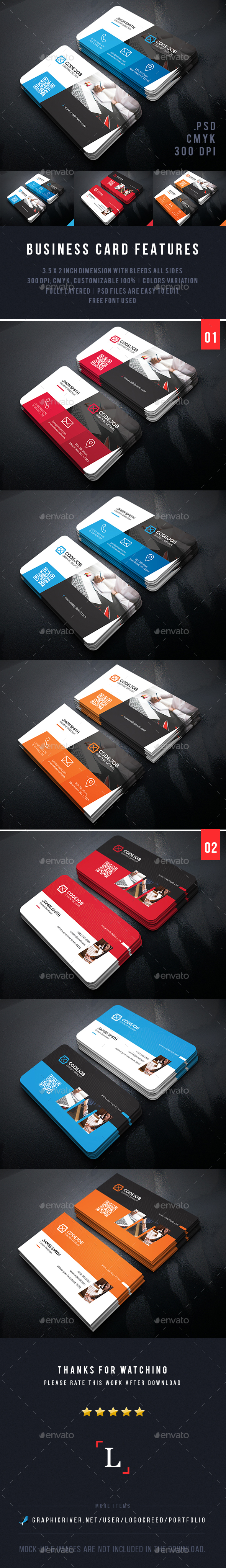 Business Cards Bundle - Business Cards Print Templates