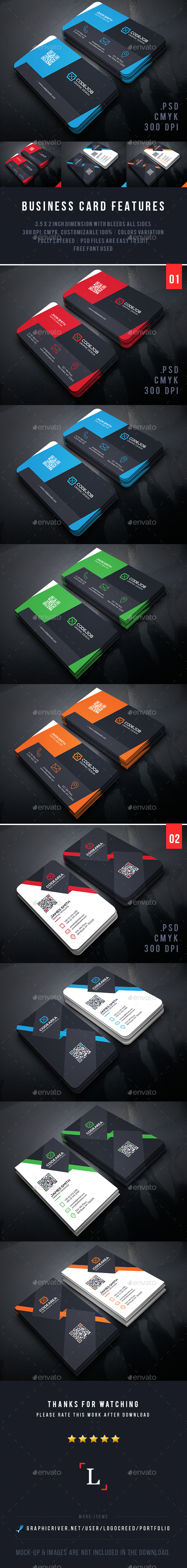 Creative Business Cards Bundle - Business Cards Print Templates