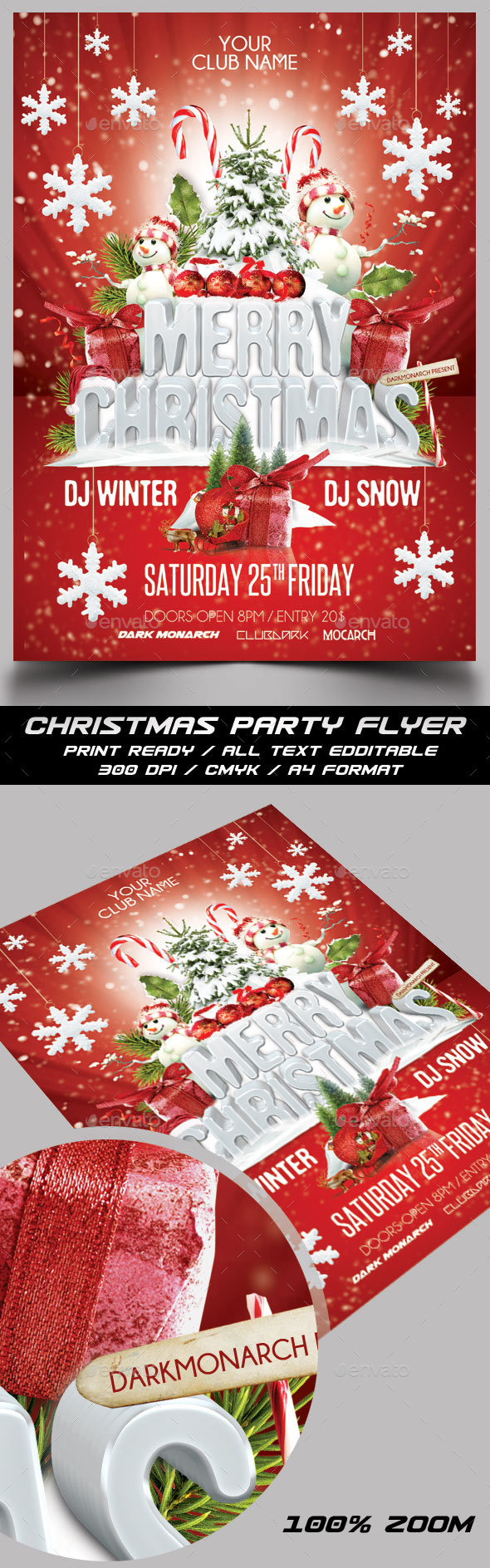 Christmas Party Flyer - Holidays Events