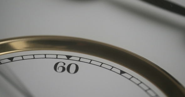 Abstract White Clock Face alt