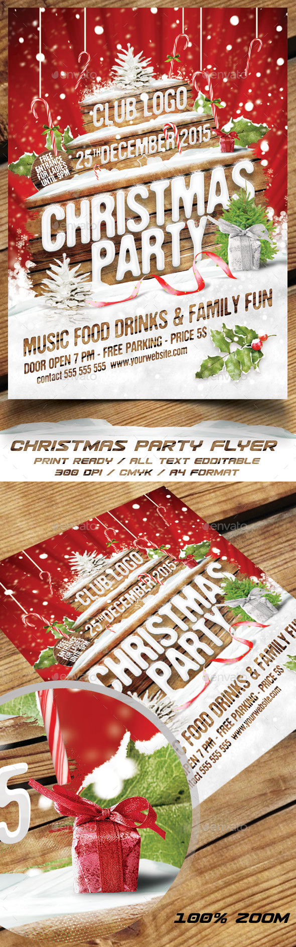Christmas Party Flyer - Holidays Events