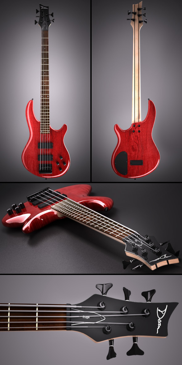 Bass Guitar - 3Docean 13854641