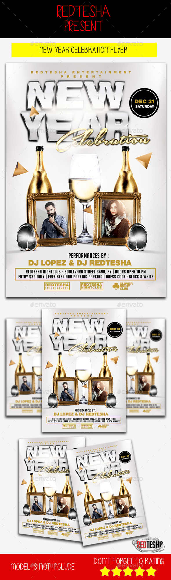 New Year Celebration - Holidays Events