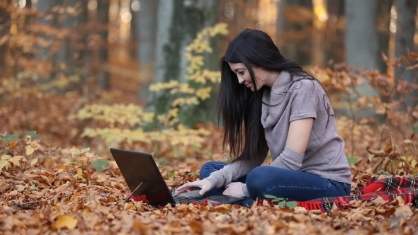 Girl With a Laptop