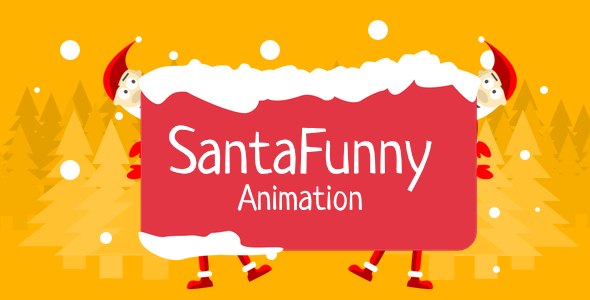 Funny Santa Animation - VideoHive 6242191