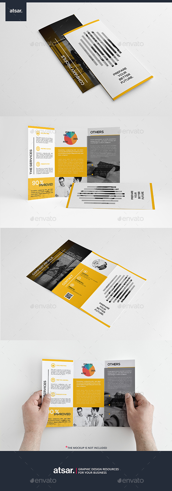 Creative Business Trifold - Corporate Brochures