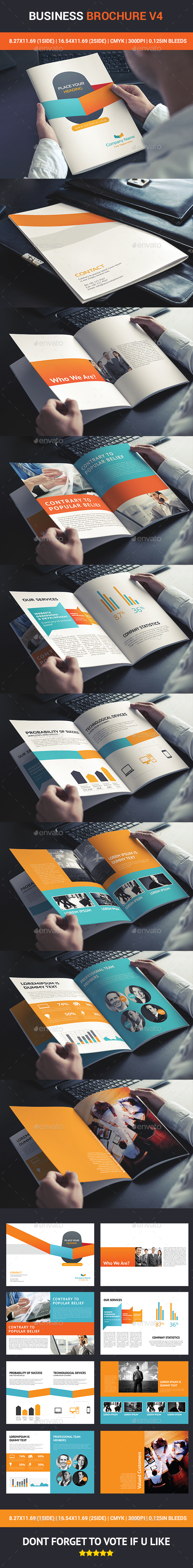 Business Brochure v4 - Brochures Print Templates