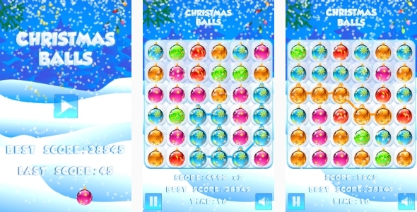 Christmas Bubbles - HTML5 Game + Mobile + AdMob (Construct 3 | Construct 2 | Capx) - 39