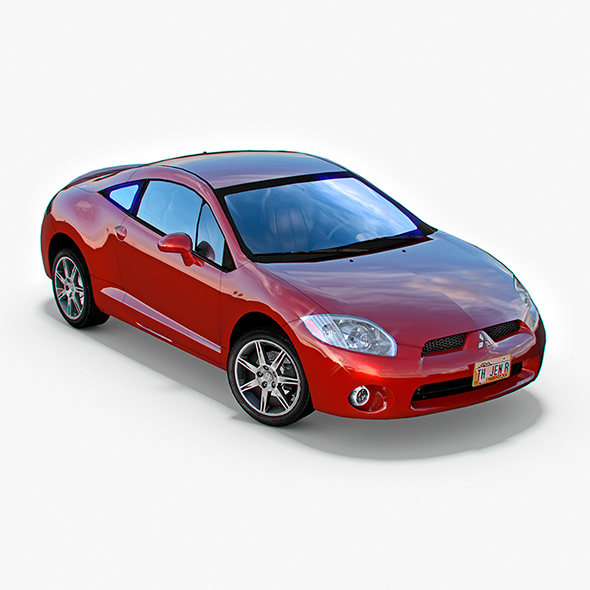 Mitsubishi Eclipse GT - 3Docean 13864392