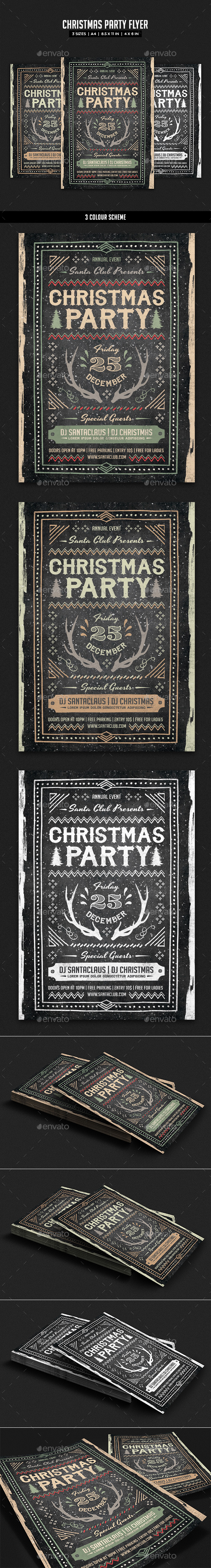 Christmas Party Flyer - Holidays Events