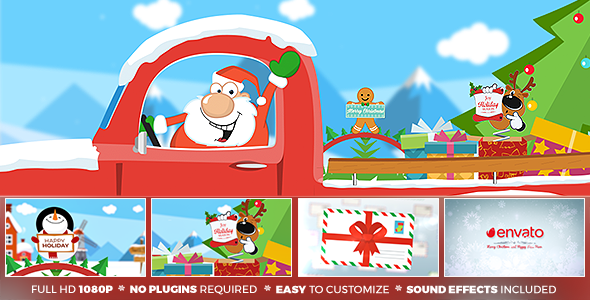 Christmas Greetings - VideoHive 13865191