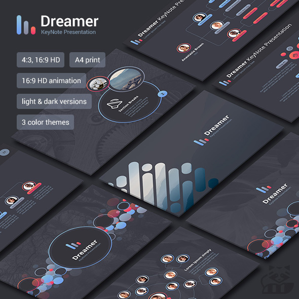 Dreamer KeyNote - Keynote Templates Presentation Templates