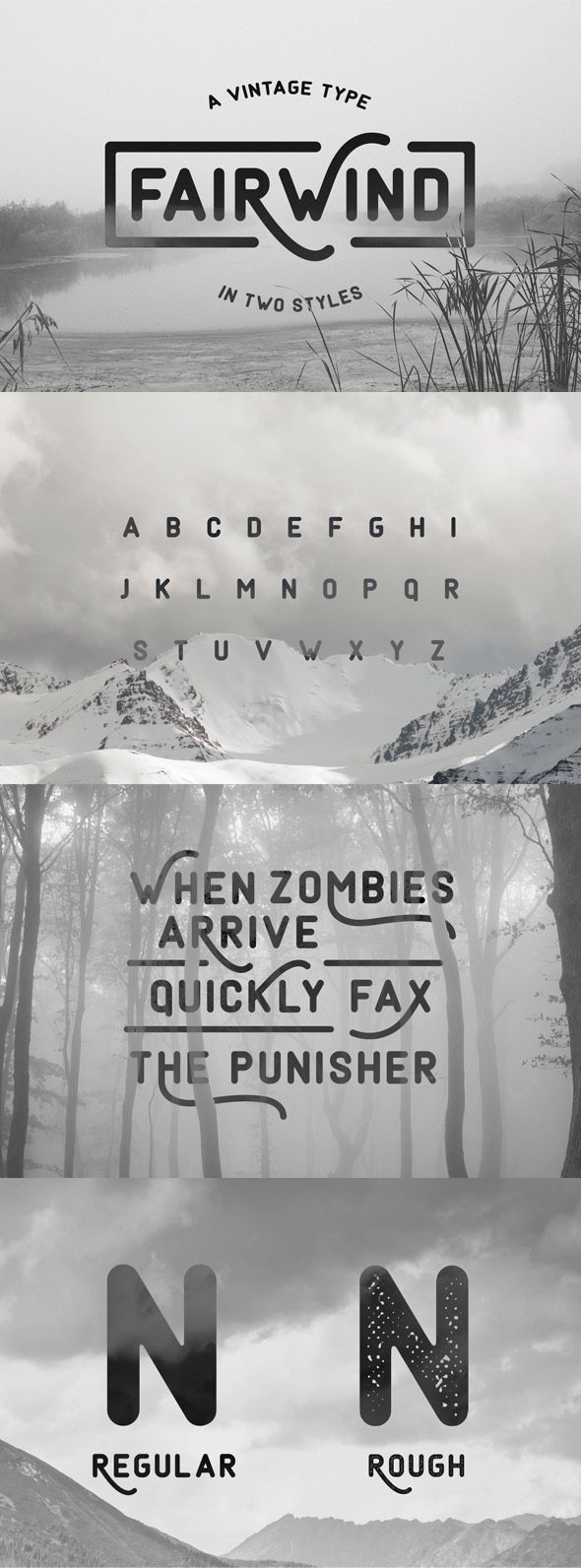 Fairwind Typeface - Fonts
