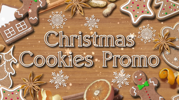 Christmas Cookies Promo - VideoHive 13874275