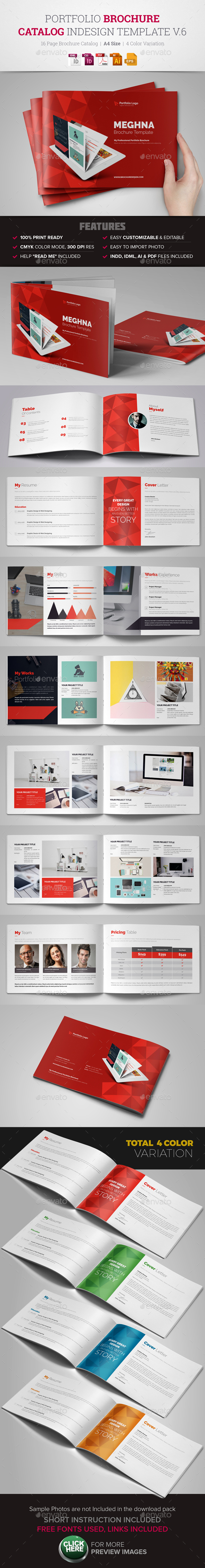 Portfolio Brochure InDesign v6 - Corporate Brochures
