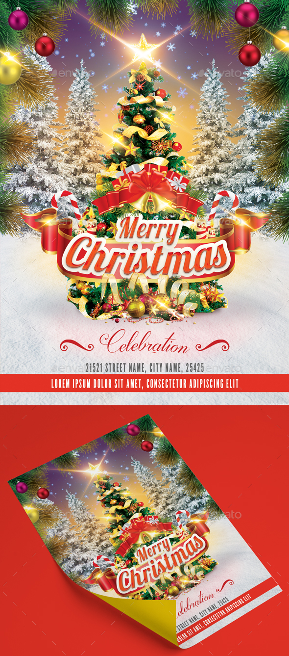 Christmas Flyer Template - Events Flyers