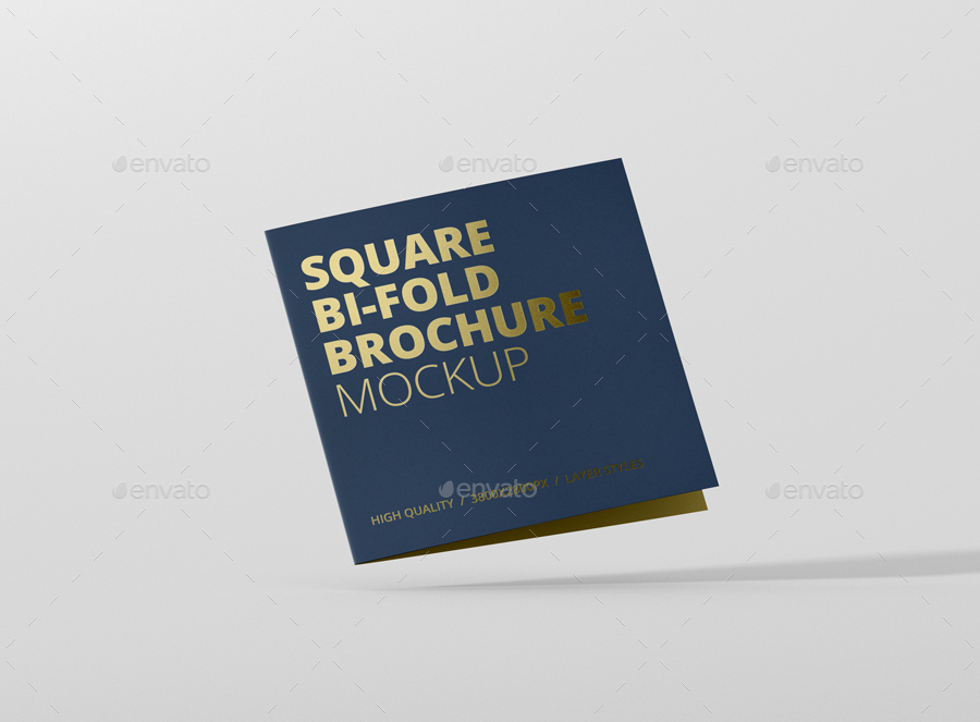 square brochure
