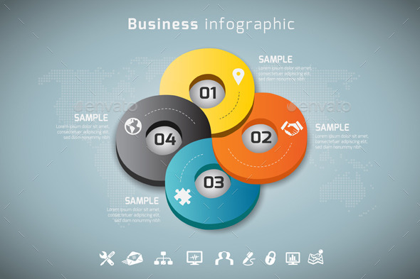 Modern Business Infographic