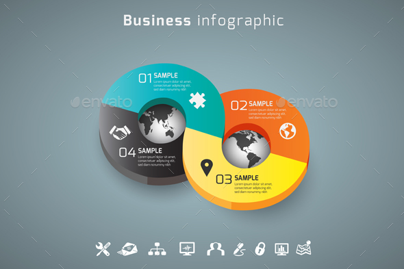 Modern Business Infographic