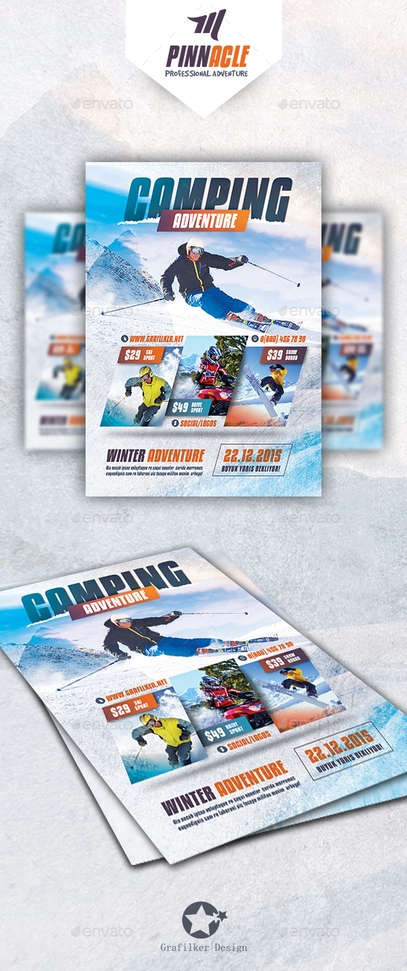 Adventure Flyer Templates - Corporate Flyers