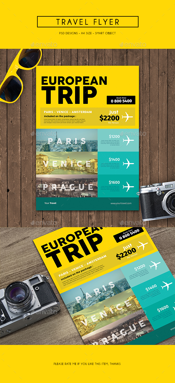 Travel Flyer - Holidays Events